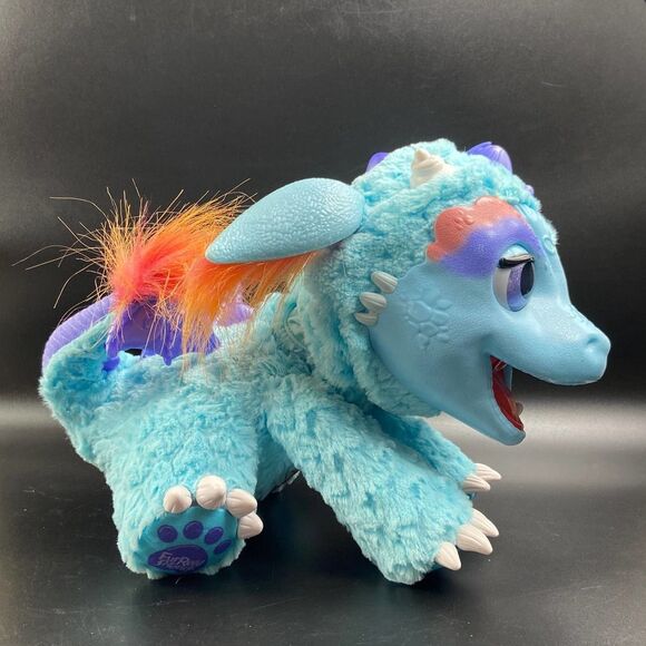 Fur Real Friends Torch My Blazin' Dragon Tested & Works Stuffed animals Toys - Picture 4 of 8